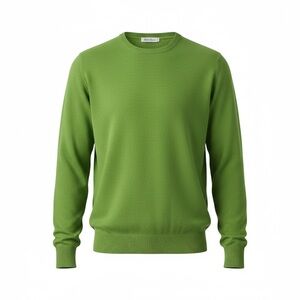 ATES -Men’s Green Crew Neck Sweater Size XL